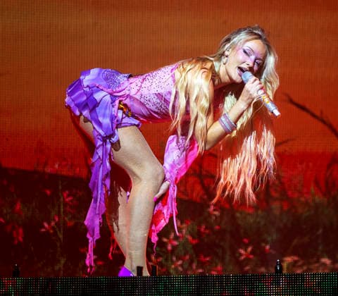 STOCKHOLM, SWEDEN 20251128 Zara Larsson Midnight Sun Tour at Avicii Arena on Friday night STOCKHOLM SWEDEN x60160x  Copyright: xStefanxJerrevang TTx ZARA LARSSON KONSERT 9GQE5ugTXs0