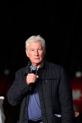 November 28, 2025, Madrid, Madrid, Spain: Richard Gere attends the lighting of the large Christmas tree with the Aladina Foundation at Hospital Universitario Virgen de La Arrixaca on November 28, 2025 in Murcia, Spain Madrid Spain - ZUMAg15_ 20251128_zaf_g15_080 Copyright: xJackxAbuinx