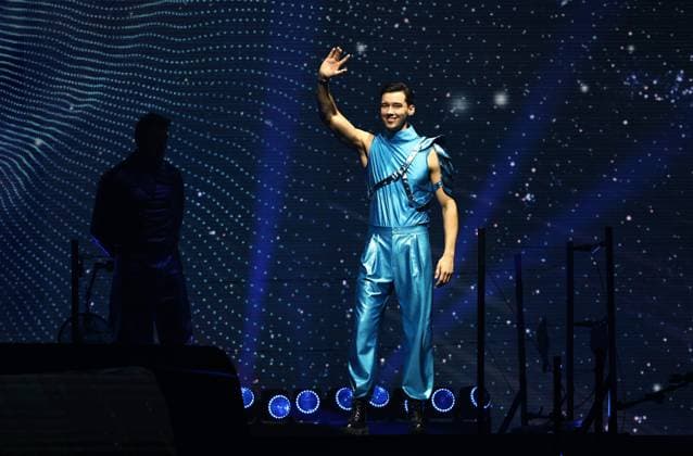 Let s Dance Live Tour 2025 in Erfurt EDITORIAL USE ONLY FOR EDITORIAL USE 28 11 2025, Erfurt, Messehalle, Let™s Dance Das Original Live Tour 2025 im Bild Diego Pooth