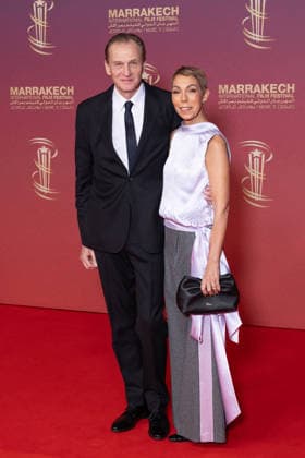 22nd Marrakech International Film Festival Opening Ceremony Nicolas Altmayer and Mathilde Favier attends the during the 22nd Marrakech International Film Festival Opening Ceremony on November 28, 2025 in Paris, France. Photo by Nasser Berzane ABACAPRESS.COM Paris France  Copyright: xBerzanexNasser ABACAx