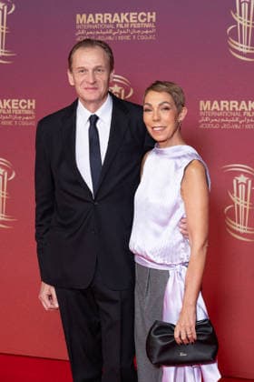 22nd Marrakech International Film Festival Opening Ceremony Nicolas Altmayer and Mathilde Favier attends the during the 22nd Marrakech International Film Festival Opening Ceremony on November 28, 2025 in Paris, France. Photo by Nasser Berzane ABACAPRESS.COM Paris France  Copyright: xBerzanexNasser ABACAx