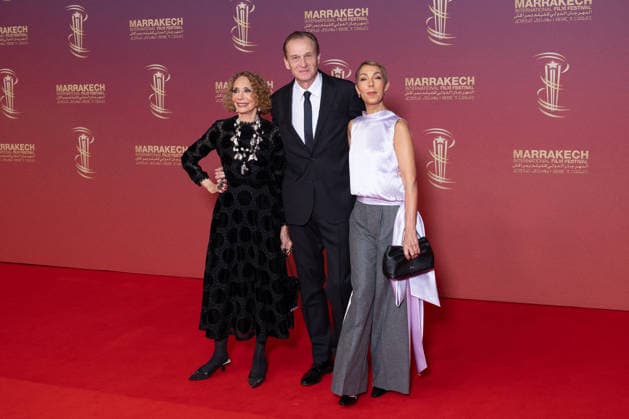 22nd Marrakech International Film Festival Opening Ceremony Marisa Berenson, Nicolas Altmayer and Mathilde Favier attends the during the 22nd Marrakech International Film Festival Opening Ceremony on November 28, 2025 in Paris, France. Photo by Nasser Berzane ABACAPRESS.COM Paris France  Copyright: xBerzanexNasser ABACAx