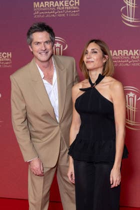 22nd Marrakech International Film Festival Opening Ceremony Thibault Gast and Audrey Diwan attends the during the 22nd Marrakech International Film Festival Opening Ceremony on November 28, 2025 in Paris, France. Photo by Nasser Berzane ABACAPRESS.COM Paris France  Copyright: xBerzanexNasser ABACAx