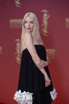 22nd Marrakech International Film Festival Opening Ceremony Jury Member, Anya Taylor-Joy attends the during the 22nd Marrakech International Film Festival Opening Ceremony on November 28, 2025 in Paris, France. Photo by Nasser Berzane ABACAPRESS.COM Paris France  Copyright: xBerzanexNasser ABACAx