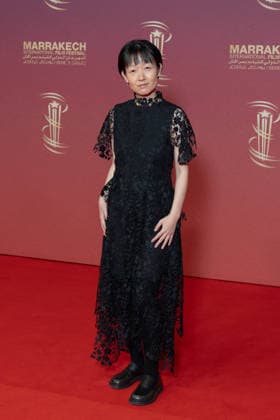 22nd Marrakech International Film Festival Opening Ceremony Jury member Celine Song attends the during the 22nd Marrakech International Film Festival Opening Ceremony on November 28, 2025 in Paris, France. Photo by Nasser Berzane ABACAPRESS.COM Paris France  Copyright: xBerzanexNasser ABACAx