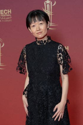 22nd Marrakech International Film Festival Opening Ceremony Jury member Celine Song attends the during the 22nd Marrakech International Film Festival Opening Ceremony on November 28, 2025 in Paris, France. Photo by Nasser Berzane ABACAPRESS.COM Paris France  Copyright: xBerzanexNasser ABACAx