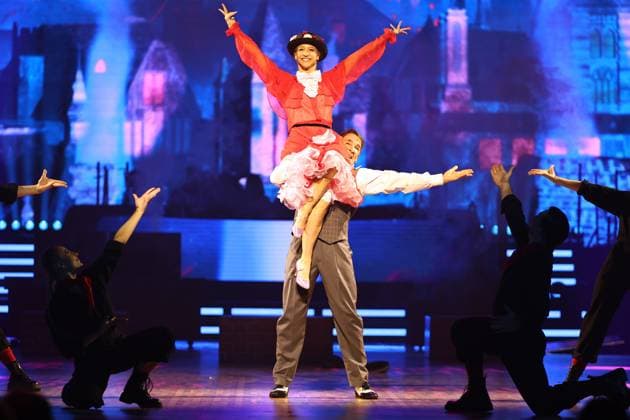 Let s Dance Live Tour 2025 in Erfurt EDITORIAL USE ONLY FOR EDITORIAL USE 28 11 2025, Erfurt, Messehalle, Let™s Dance The Original Live Tour 2025 in the picture Mark Keller and Kathrin Menzinger