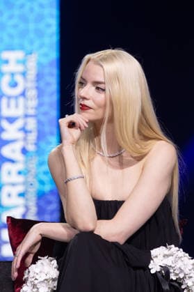 22nd Marrakech International Film Festival Opening Ceremony Jury Member, Anya Taylor-Joy attends the during the 22nd Marrakech International Film Festival Opening Ceremony on November 28, 2025 in Paris, France. Photo by Nasser Berzane ABACAPRESS.COM Paris France  Copyright: xBerzanexNasser ABACAx