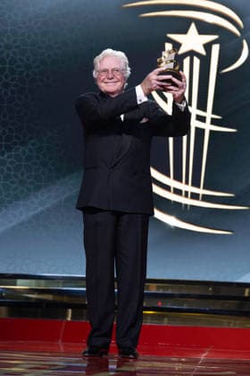 22nd Marrakech International Film Festival Opening Ceremony Hussein Fahmy receives the Tribute Award attends the during the 22nd Marrakech International Film Festival Opening Ceremony on November 28, 2025 in Paris, France. Photo by Nasser Berzane ABACAPRESS.COM Paris France  Copyright: xBerzanexNasser ABACAx
