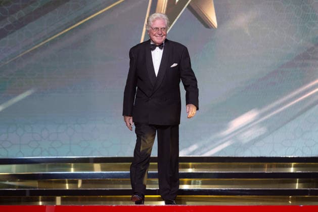 22nd Marrakech International Film Festival Opening Ceremony Hussein Fahmy receives the Tribute Award attends the during the 22nd Marrakech International Film Festival Opening Ceremony on November 28, 2025 in Paris, France. Photo by Nasser Berzane ABACAPRESS.COM Paris France  Copyright: xBerzanexNasser ABACAx