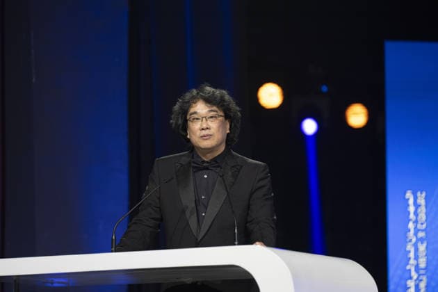 The 22nd edition of the Marrakech International Film Festival MARRAKESH, MOROCCO - NOVEMBER 28: South Korean film director Bong Joon-ho attends the opening of the 22nd Marrakech International Film Festival, which brings together film stars, directors, and media representatives in Marrakesh, Morocco, on November 28, 2025. Abu Adem Muhammed Anadolu Marrakesh Morocco. Editorial use only. Please get in touch for any other usage.  Copyright: x2025xAnadoluxAbuxAdemxMuhammedx