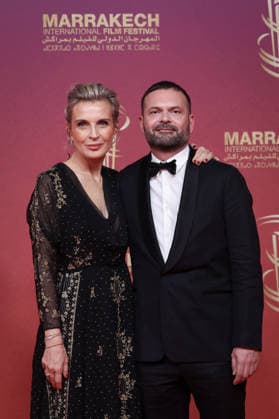 Mélita Toscan du Plantier and Artistic Director at FFIFM, Remi Bonhomme attend the Opening Red Carpet during the 22nd Marrakech International Film Festival on November 28, 2025 in Marrakech, Morocco Marrakech, Morocco 28 11 2025 451096 2025 11 28 MARRAKECH Morocco  Copyright: xRomualdxMeigneuxx xStarfacex STAR_451096_062