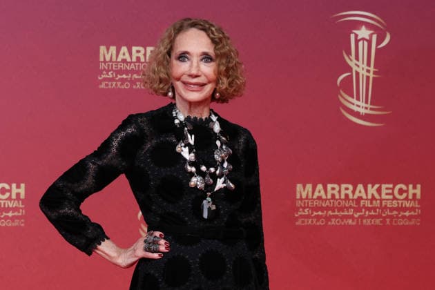 Marisa Berenson attends the Opening Red Carpet during the 22nd Marrakech International Film Festival on November 28, 2025 in Marrakech, Morocco Marrakech, Morocco 28 11 2025 451096 2025 11 28 MARRAKECH Morocco  Copyright: xRomualdxMeigneuxx xStarfacex STAR_451096_078