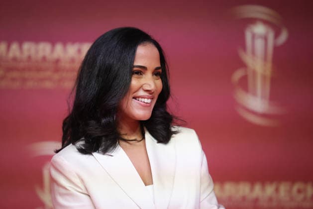 Nadia Kounda attends the Opening Red Carpet during the 22nd Marrakech International Film Festival on November 28, 2025 in Marrakech, Morocco Marrakech, Morocco 28 11 2025 451096 2025 11 28 MARRAKECH Morocco  Copyright: xRomualdxMeigneuxx xStarfacex STAR_451096_083