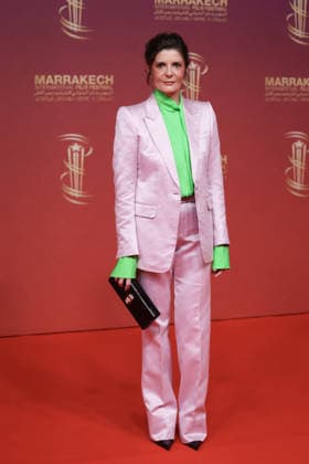 Chiara Mastroianni attends the Opening Red Carpet during the 22nd Marrakech International Film Festival on November 28, 2025 in Marrakech, Morocco Marrakech, Morocco 28 11 2025 451096 2025 11 28 MARRAKECH Morocco  Copyright: xRomualdxMeigneuxx xStarfacex STAR_451096_114