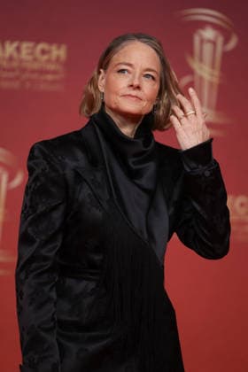 Jodie Foster attends the Opening Red Carpet during the 22nd Marrakech International Film Festival on November 28, 2025 in Marrakech, Morocco Marrakech, Morocco 28 11 2025 451096 2025 11 28 MARRAKECH Morocco  Copyright: xRomualdxMeigneuxx xStarfacex STAR_451096_138