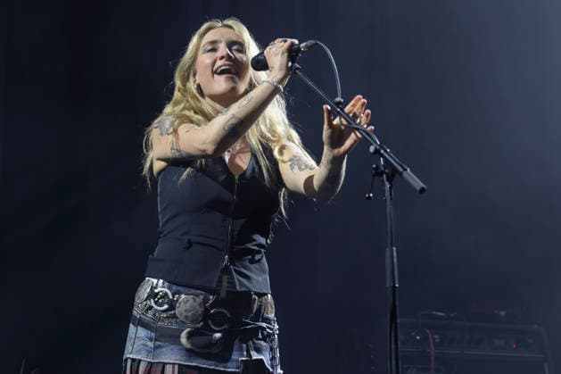 Bria Salmena performs at AO Arena Manchester Bria Salmena performs at AO Arena, Manchester, England, 28th November 2025, Credit:Mike Gray Avalon  Copyright: xMikexGrayx xAvalonx 1055238418
