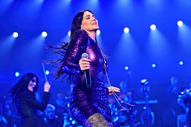 Night of the Proms 2025 Singer Vanessa Amorosi during a performance at the Night of the Proms 2025 on 28 11 2025 at SAP Arena Mannheim 20251128MWI099479