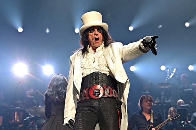 Night of the Proms 2025 Singer Alice Cooper during a performance at the Night of the Proms 2025 on 28 11 2025 in the SAP Arena Mannheim 20251128MWI100504