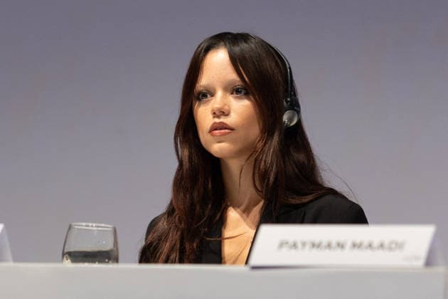 Marrakech Festival Jury Press Junket Jenna Ortega attends the Jury Press Junket during the 22nd Marrakech International Film Festival on November 29, 2025 in Paris, France. Photo by Nasser Berzane ABACAPRESS.COM Paris France  Copyright: xBerzanexNasser ABACAx