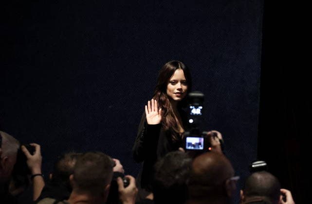 Jenna Ortega en conférence de presse du jury dans le cadre de la 22ème édition du Festival International du Film de Marrakach, Maroc, le 29 novembre 2025 Dominique Jacovides Bestimage Press conference of the jury as part of the 22nd edition of the Marrakech International Film Festival, Morocco, on November 29, 2025 Marrakech Maroc  Copyright: xDOMINIQUExJACOVIDESx xBESTIMAGExDOMINIQUExJACOVIDESx xBESTIMAGEx