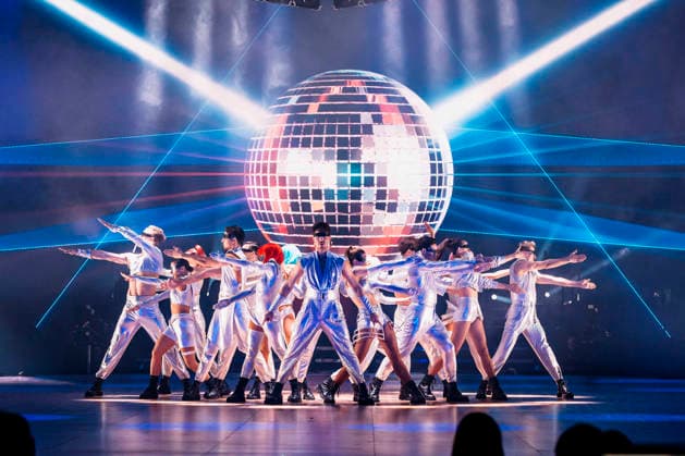 Let s Dance The Live Tour 2025 in the Messehalle Erfurt, 28 11 2025 Foto:xM.xKremerx xFuturexImagex dance_5301