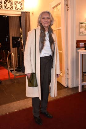 Rita Feldmeier at the Der Neurosen Kavalier Theater Premiere at Schlossparktheater on 29 11 2025 in Berlin Der Neurosen Kavalier Theater Premiere in Berlin