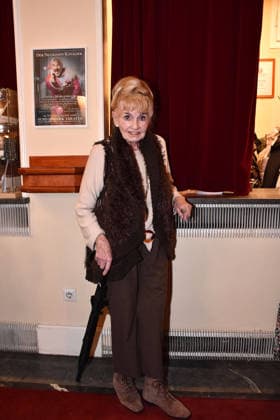 Waltraud Habicht at the Der Neurosen Kavalier Theater Premiere at Schlossparktheater on 29 11 2025 in Berlin Der Neurosen Kavalier Theater Premiere in Berlin