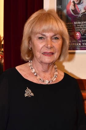 Dagmar Biener at the Der Neurosen Kavalier Theater Premiere at Schlossparktheater on 29 11 2025 in Berlin Der Neurosen Kavalier Theater Premiere in Berlin