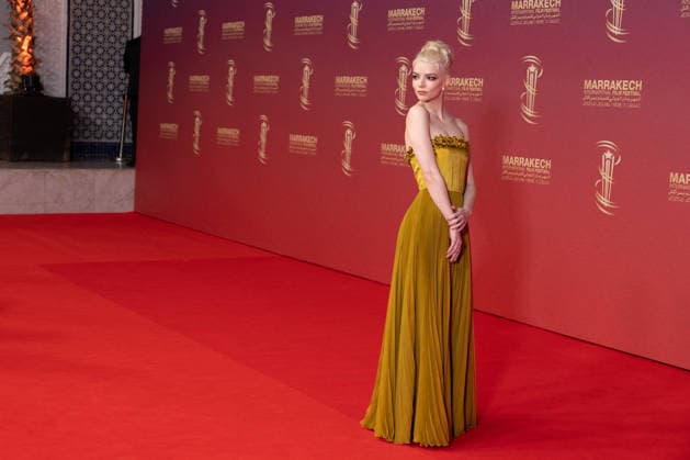 22nd Marrakech International Film Festival Day 2 Anya Taylor-Joy attends the 22nd Marrakech International Film Festival Day 2 on November 29, 2025 in Paris, France. Photo by Nasser Berzane ABACAPRESS.COM Paris France  Copyright: xBerzanexNasser ABACAx