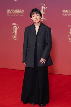 22nd Marrakech International Film Festival Day 2 Celine Song attends the 22nd Marrakech International Film Festival Day 2 on November 29, 2025 in Paris, France. Photo by Nasser Berzane ABACAPRESS.COM Paris France  Copyright: xBerzanexNasser ABACAx
