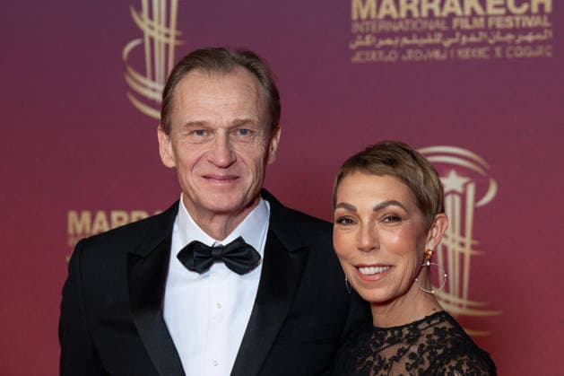 22nd Marrakech International Film Festival Day 2 Nicolas Altmayer and Mathilde Favier attends the 22nd Marrakech International Film Festival Day 2 on November 29, 2025 in Paris, France. Photo by Nasser Berzane ABACAPRESS.COM Paris France  Copyright: xBerzanexNasser ABACAx