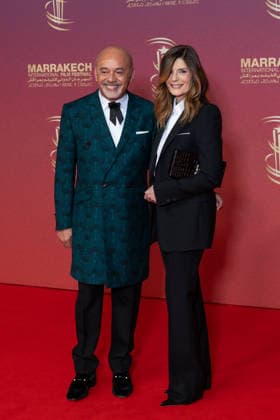 22nd Marrakech International Film Festival Day 2 Christian Louboutin and Chiara Mastroianni attends the 22nd Marrakech International Film Festival Day 2 on November 29, 2025 in Paris, France. Photo by Nasser Berzane ABACAPRESS.COM Paris France  Copyright: xBerzanexNasser ABACAx
