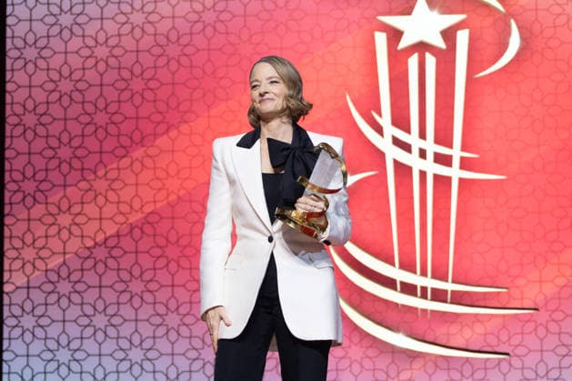 22nd Marrakech International Film Festival Day 2 Jodie Foster receives the Tribute Award attends the 22nd Marrakech International Film Festival Day 2 on November 29, 2025 in Paris, France. Photo by Nasser Berzane ABACAPRESS.COM Paris France  Copyright: xBerzanexNasser ABACAx