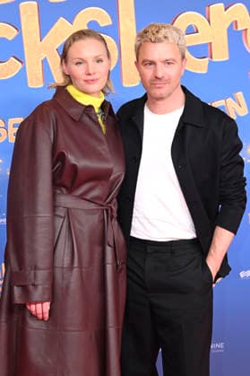 Rosalie Thomass and Friedrich Mücke at the premiere of the movie Bibi Blocksberg Das große Hexentreffen at Mathäser Filmpalast Munich, 29 11 2025 Foto:xR.xHeinex xFuturexImagex bibi_5146