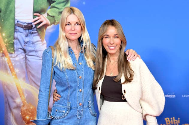 Tina Kaiser and Annemarie Carpendale at the premiere of the movie Bibi Blocksberg Das große Hexentreffen at Mathäser Filmpalast Munich, 29 11 2025 Foto:xR.xHeinex xFuturexImagex bibi_5158
