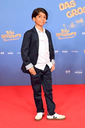 Balthazar Gyan Alexis Kuppuswamy at the premiere of the movie Bibi Blocksberg Das große Hexentreffen at Mathäser Filmpalast Munich, 29 11 2025 Foto:xR.xHeinex xFuturexImagex bibi_5168