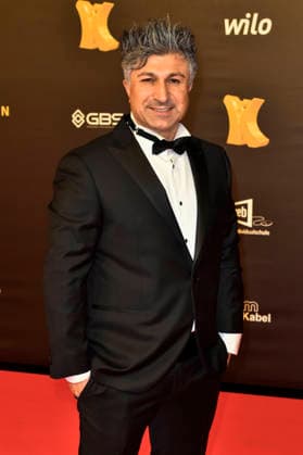 ABBdortmund Kürsat Kuersat Yildirim Lotto Chico as a guest on the red carpet at the Kinderlachen Gala 2025 in the Westfalenhalleon 29 11 2025 in Dortmund NRW Germany