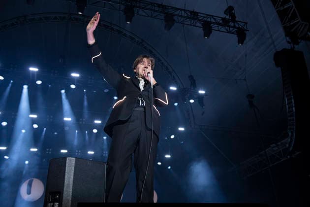 The Hives performing live at Alexandra Palace, London, 29 November 2025 The Hives performing live at Alexandra Palace, London, 29 November 2025 Howlin Pelle Almqvist (Per Almqvist) ,lead singer The Hives are a Swedish rock band that rose to prominence in the early 2000s during the garage rock revival. Their mainstream success came with the release of the album Veni Vidi Vicious, containing the anthem Hate to Say I Told You So . The band have been acclaimed by music critics as one of the best live rock bands in current music. This is their The Hives Forever Forever The Hives - World Tour 2025, Credit:Dafydd Owen Avalon Alexandra Palace, London  Copyright: xDafyddxOwenx xAvalonx 1055520282