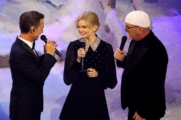 Florian Silbereisen, Lisa Marie Friedle and DJ Ötzi in the ARD TV show Das Adventsfest der 100 000 Lichter 2025 at the Congress Center Suhl Suhl, 29 11 2025 Foto:xAgenturxWehnertx xGränzdörferx xFuturexImagex advendsfest_5261