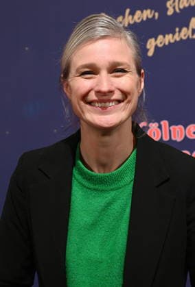 Sportswoman Britta Heidemann attends the premiere of the 10 Cologne Christmas Circus