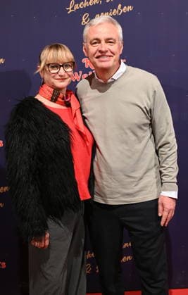 Presenter Andreas von Thien and his wife Alexandra attend the premiere of the 10th Cologne Christmas Circus