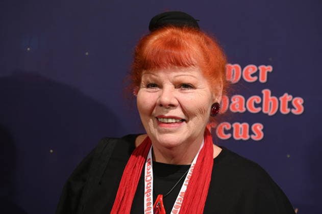 Actress Samy Orfgen attends the premiere of the 10th Cologne Christmas Circus