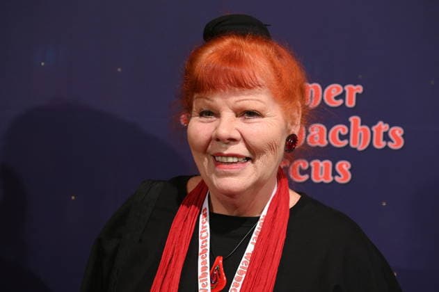 Actress Samy Orfgen attends the premiere of the 10th Cologne Christmas Circus
