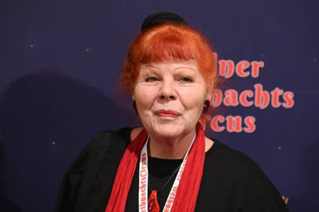 Actress Samy Orfgen attends the premiere of the 10th Cologne Christmas Circus