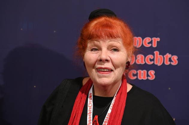 Actress Samy Orfgen attends the premiere of the 10th Cologne Christmas Circus