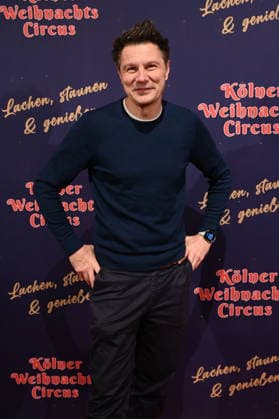 Presenter Andre Gatzke attends the premiere of the 10th Cologne Christmas Circus