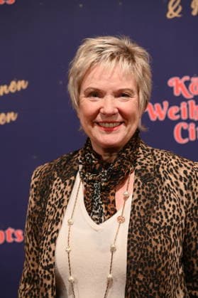 Presenter Birgit Biggi Lechtermann attends the premiere of the 10th Cologne Christmas Circus