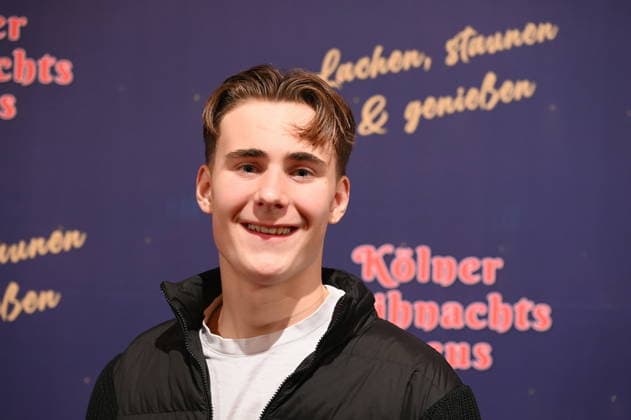 Actor Anton Noltensmeier attends the premiere of the 10th Cologne Christmas Circus