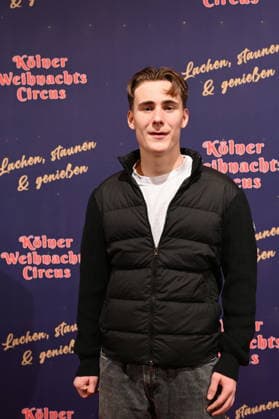 Actor Anton Noltensmeier attends the premiere of the 10th Cologne Christmas Circus